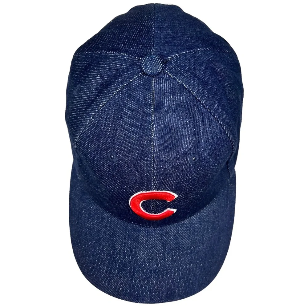 Levi’s x Chicago Cubs MLB‎ Collection Blue Denim Baseball Cap Hat New Era